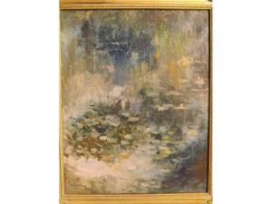KIDNER Martin,A Pond with lilies,Keys GB 2016-10-31