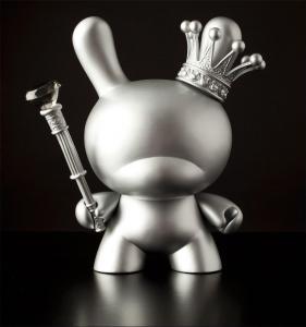 Kidrobot,Krny X Tristan Eaton, Silver King Dunny,2012,Dallas Auction US 2024-01-27