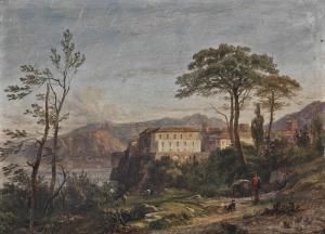 KIEDERICH Paul Joseph 1809-1850,A traveller approaching Sorrento,Christie's GB 2013-06-06