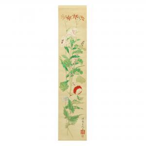 KIEN Yanagisawa 1704-1758,FLOWERS,New Art Est-Ouest Auctions JP 2019-04-20