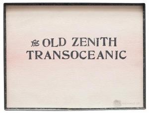 KIENHOLZ Edward 1927-1994,For Old Zenith Transoceanic,1969,Los Angeles Modern Auctions US 2014-05-18