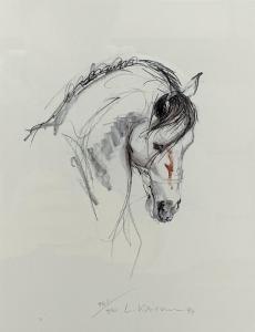 KIERNAN LYDIA,a horses head,Duggleby Stephenson (of York) UK 2020-07-24