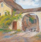 KIERNER Rudolf 1876-1941,A farmhouse in Ardagger,Palais Dorotheum AT 2018-03-28