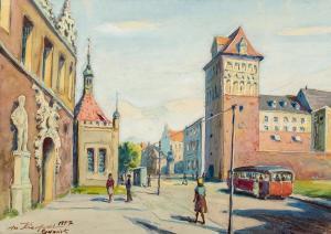 KIERPAL Antoni 1898-1960,Gdańsk,1957,Sopocki Dom Aukcjny PL 2018-01-27