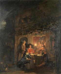 KIERS Petrus 1807-1875,An evening repast,Bonhams GB 2019-03-20