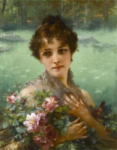 KIESEL Conrad 1846-1921,The wild roses,Bonhams GB 2016-11-02