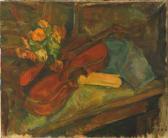 KIKOINE Michel 1892-1968,Nature morte au violin,Matsa IL 2007-11-25