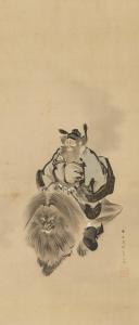KIKUCHI Yosai 1781-1878,Zhong Kui,Mainichi Auction JP 2022-07-08