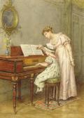 KILBURNE George Goodwin I 1839-1924,The Piano Lesson,David Duggleby Limited GB 2020-07-17