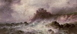 KILPACK Sarah Louise 1840-1909,A stormy day, Gorey Castle,Christie's GB 2007-03-28