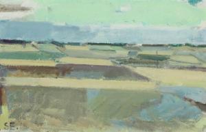 KIM Se Young 1933-2007,Landscape,1968,Bruun Rasmussen DK 2020-04-21