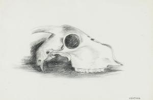 KIM Se Young 1933-2007,Skull,Gormleys Art Auctions GB 2019-12-03