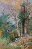 KIMBALL Charles Frederick 1831-1903,Spring Trees,Barridoff Auctions US 2015-10-16