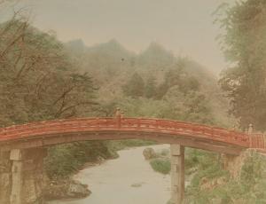 KIMBEI Kusakabe 1841-1934,Senza titolo (Sacred bridge at Nikko),1890,Finarte IT 2023-09-14