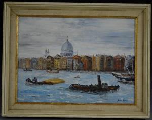 Kimber Sheila,St Paul's Cathedral from River Thames, Lon,Bamfords Auctioneers and Valuers 2017-08-02
