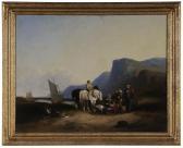 KIMMEL Cornelis 1804-1877,The Day's Catch,Brunk Auctions US 2015-11-06