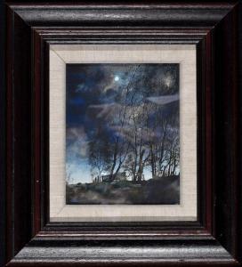 KIMPTON John 1961,Moonlight through the trees (Strines),Anderson & Garland GB 2017-08-15