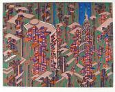 KIMURA Risaburo 1924-2014,City 366,1971,Ro Gallery US 2008-04-10