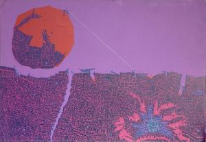 KIMURA Risaburo 1924-2014,Night City,1970,Ro Gallery US 2024-04-04