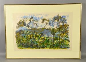 KINDLER PHYLLIS 1928-2010,THE FOOTHILLS,Dargate Auction Gallery US 2016-07-09