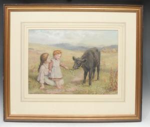 KING Agnes Gardner 1800-1900,Making Friends,Bamfords Auctioneers and Valuers GB 2021-03-24