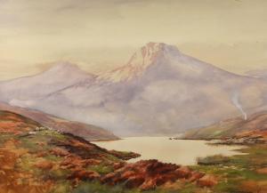 KING Baragwanath 1864-1939,Highland landscape,1907,Gorringes GB 2023-02-06