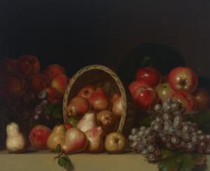 KING Charles Bird 1785-1862,Apples, Pears, Plums and Grapes,1815-25,Christie's GB 2024-01-18