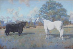 KING Eric Meade 1911-1987,The White Horse,1972,Mellors & Kirk GB 2022-07-12