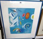 KING FIONA,Composition in blue,Bellmans Fine Art Auctioneers GB 2013-03-20