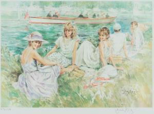 KING Gordon 1939-2022,HENLEY ROYAL REGATTA,Ross's Auctioneers and values IE 2024-04-17