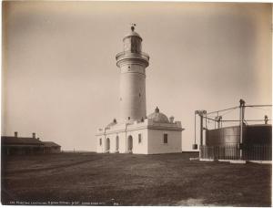 KING Henry,Sydney: Elektrischer Leuchtfeuer am Hafeneingange ,1880-1900,Webb's NZ 2022-03-07