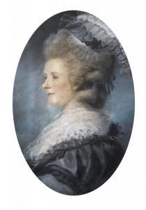 King Margaret 1779-1787,PORTRAIT OF A LADY,Mellors & Kirk GB 2011-11-24