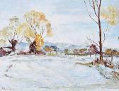 KING Peter 1928-1957,SCOTTISH WINTER LANDSCAPE,Ross's Auctioneers and values IE 2018-11-07
