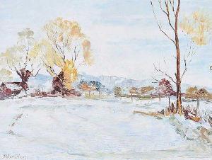 KING Peter 1928-1957,SCOTTISH WINTER LANDSCAPE,Ross's Auctioneers and values IE 2019-12-04