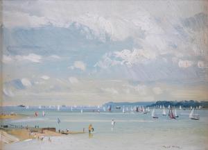 KING Robert 1936,Sailing scene,Bellmans Fine Art Auctioneers GB 2023-05-16