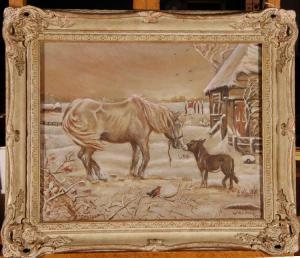 king w.h.j,Horse and donkey,1912,Burstow and Hewett GB 2009-09-23