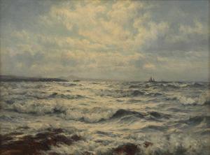 KING William Joseph 1857-1943,A Sunlit Tide, Rhosneigr,1906,Sworders GB 2023-09-26