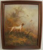 KINGMAN 1900,sporting dog and pheasants in landscape,Serrell Philip GB 2020-01-16
