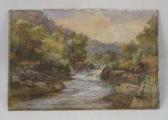 KINNEAR C,Rocky stream with trees,Serrell Philip GB 2015-11-12