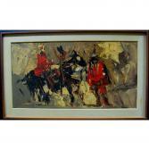 KINNEAR John H. 1920-2003,RED SOLDIERS &amp; THE BLACK HORSE;,Waddington's CA 2013-05-16