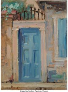 KINSEY Alberta 1875-1952,Blue Door (double-sided),Heritage US 2023-05-11