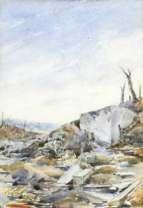 KINSLEY H.R 1800-1900,Devastation on the Western Front,Cheffins GB 2020-12-09