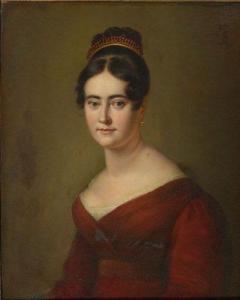 KINSON Charles,Portrait de Eugènie Durand Pector,1810,Aguttes FR 2011-02-11