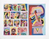 KIRCHNER Karl,Homenaje a Picasso,1968,Subastas Segre ES 2016-02-02