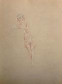 KIRCHNER Raphael 1876-1917,A Seated Naked Lady,John Nicholson GB 2019-12-18
