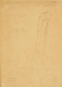 KIRCHNER Raphael 1876-1917,DESIGN BY FOR 'BAISER DE FEMME',Mellors & Kirk GB 2018-06-13