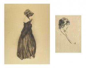 KIRCHNER Raphael 1876-1917,Female figure,David Lay GB 2024-01-07