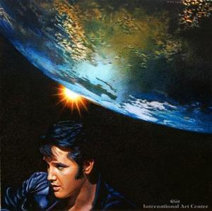 KIRK Graham 1900-1900,Elvis Presley and Planet Earth,2013,International Art Centre NZ 2014-11-26