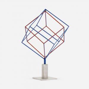 KIRK Jerome 1923-2019,Gyrating Stroboscopic Cubes,1990,Los Angeles Modern Auctions US 2023-11-30