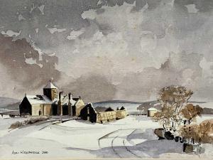 KIRKPATRICK Alan 1929,Winter landscape with ruined buildings,Rogers Jones & Co GB 2023-04-25